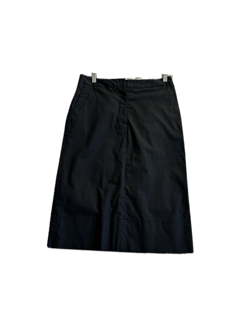VINTAGE Y2K BCBG MAXAZRIA PERFECT BLACK PENCIL SKIRT SIZE-2